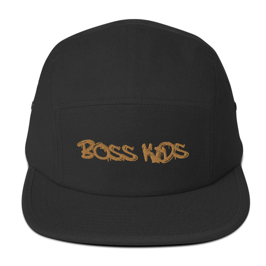 Gold Embroidered BOSS Kids - Five Panel Cap