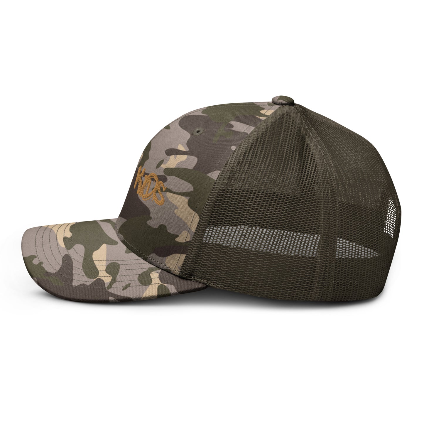 BOSS Kids Camouflage trucker hat