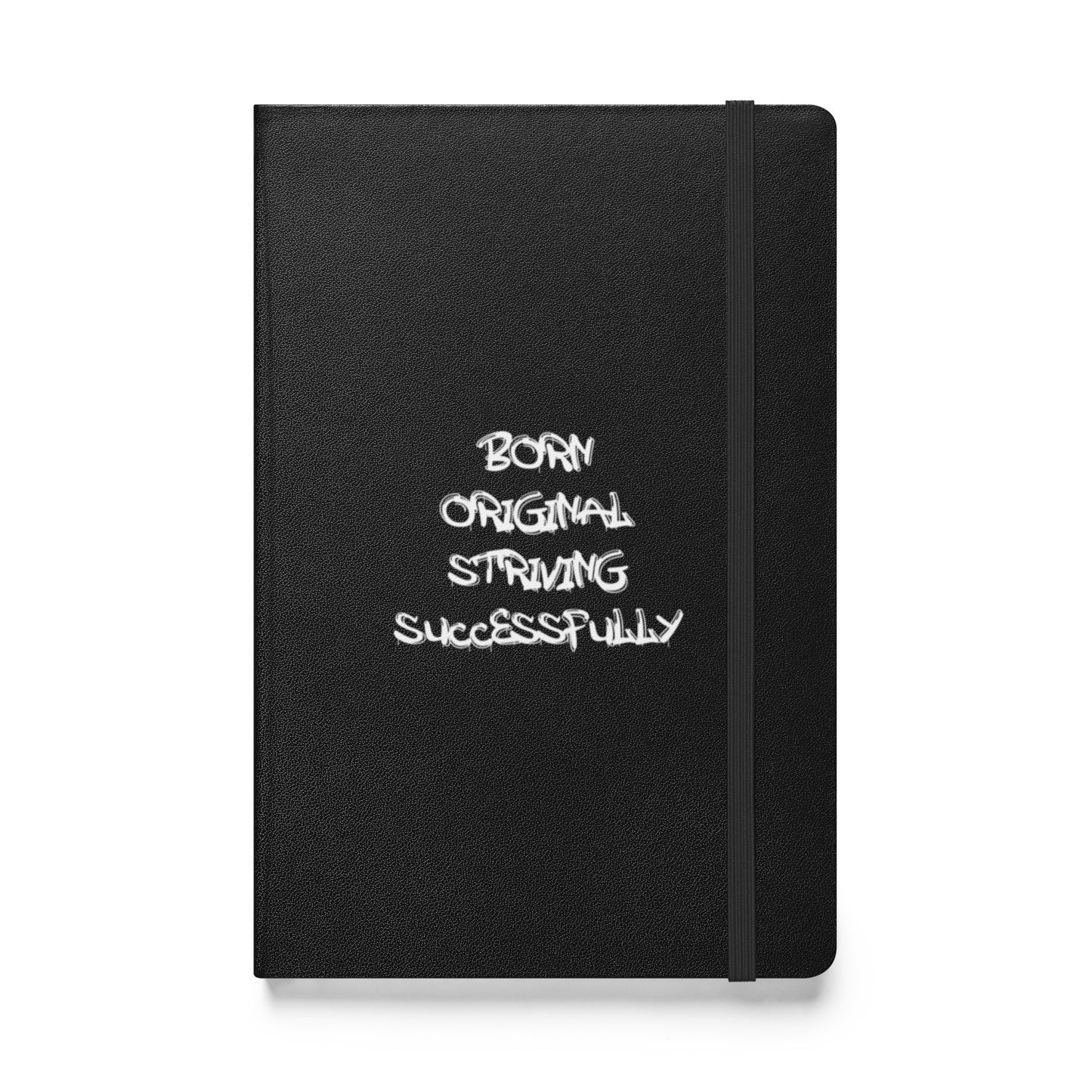 Hardcover bound notebook