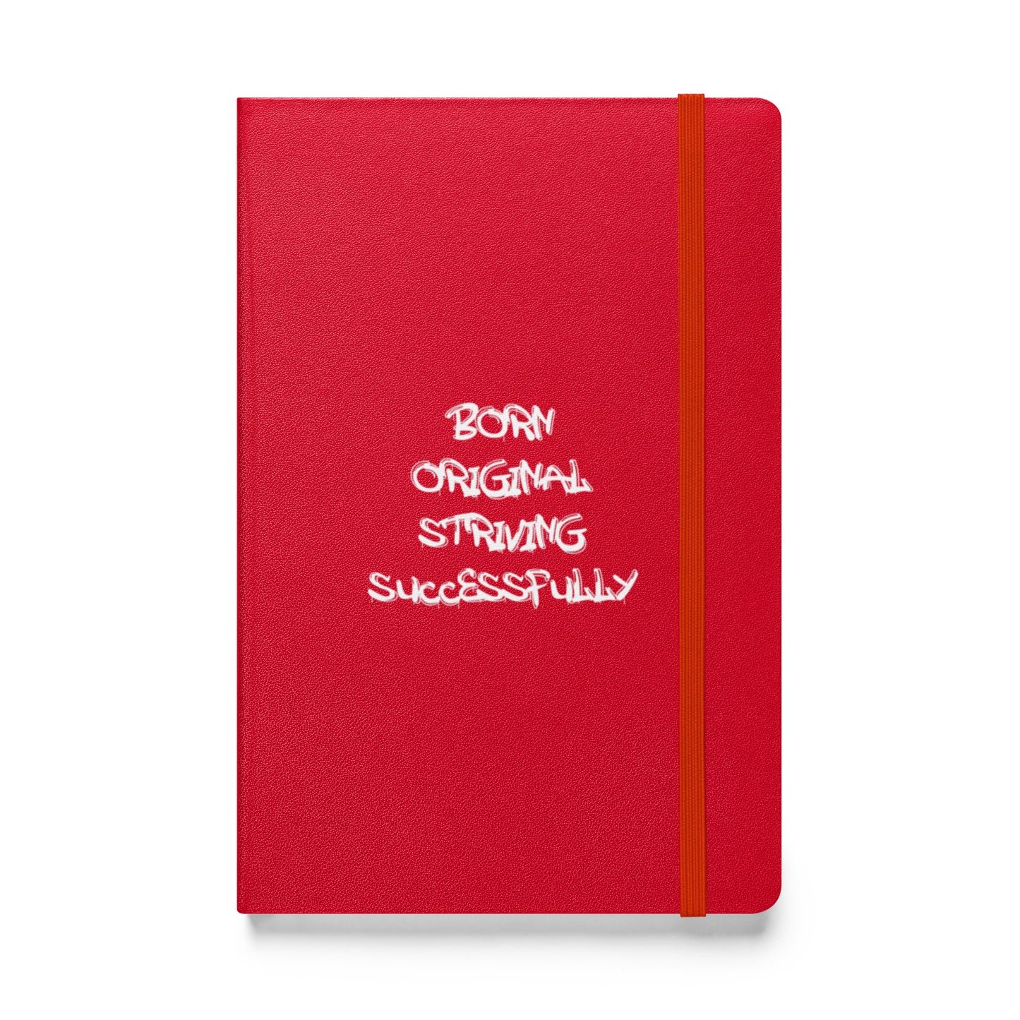 Hardcover bound notebook